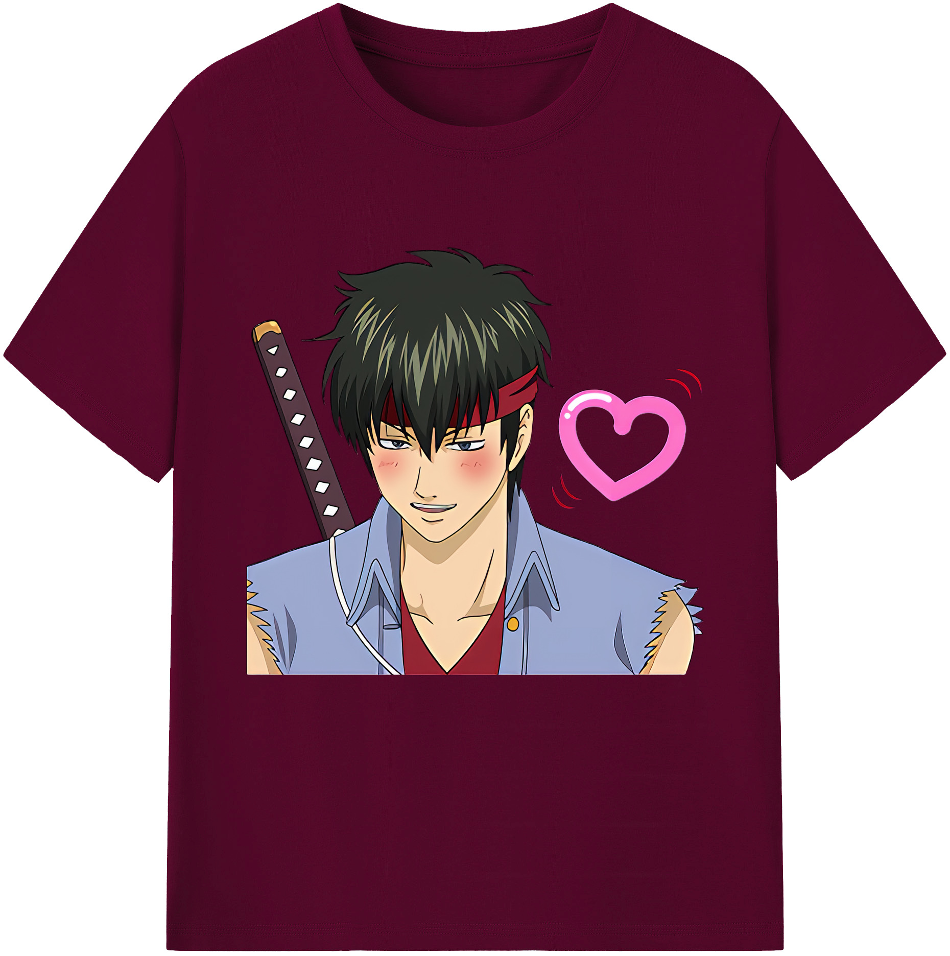 （画像用） ぎんたま 坂田銀時（さかたぎんとき） 神楽 志村新八（しむら しんぱち） GINTAMA Sakata Gintoki Kagura Shimura Shinpachi レディースカジュアルプリントTシャツ（綿100％）